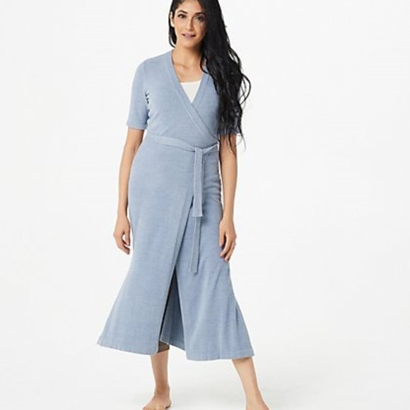 Barefoot Dreams Dresses & Skirts - Barefoot Dreams CozyChic Ultra Lite Wrap Dress